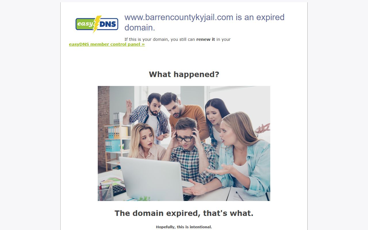 Barren County Kentucky Released Inmates jail and records