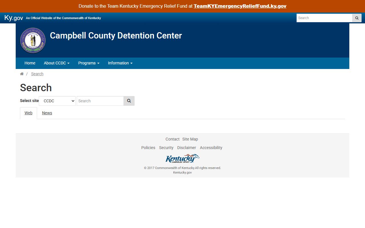 Campbell County Kentucky Released Inmates search and records