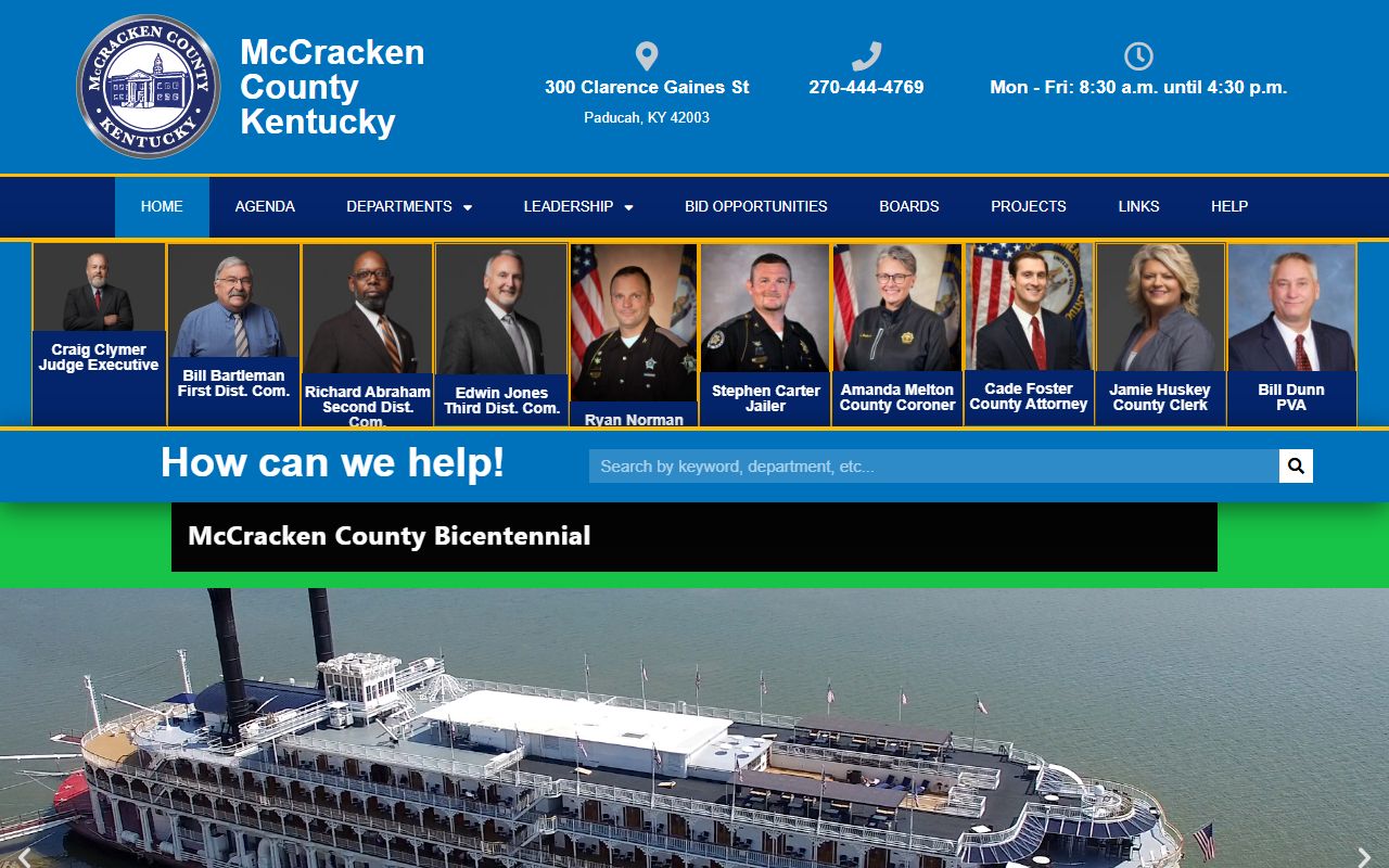 McCracken County Kentucky Released Inmates search and records